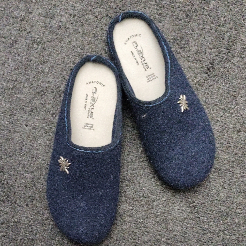 Spring Step "Flelxus" Anatomic" Wool Mules